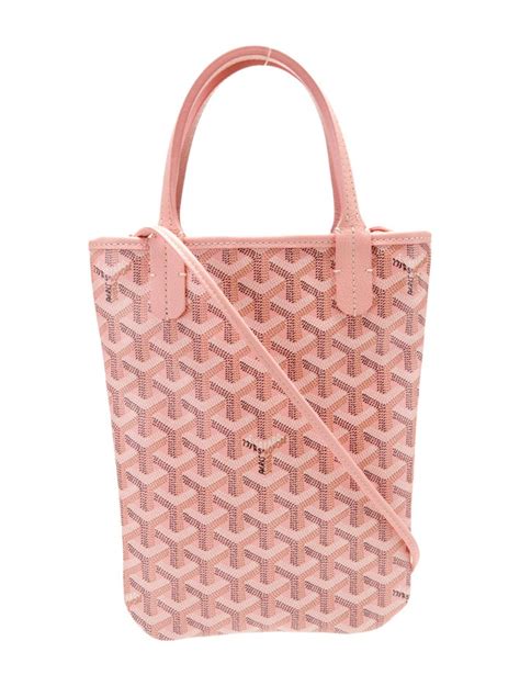 Goyard 2022 Powder Pink Goyardine Belvedere II PM 